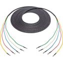 Laird 12G-SDI/4K 5-Channel Mini-RG59 Belden 4855RX5 DIN 1.0/2.3 to HD-BNC Snake Cable - 3 Foot