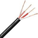 Photo of Canare 4S8 Star Quad 16AWG 4-Conductor Speaker Wire - Black - 656 Foot Roll