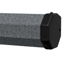 Photo of Da-Lite 69905 96 x 96 Inch Carpeted Picture King with Keystone Eliminator - Square - Case - Gray
