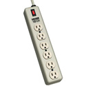 Waber-by-Tripp Lite 6SPDX-15 6-Outlet Power Strip with Relocatable Power Tap
