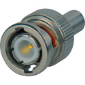 KINGS 755-114-9 50 Ohm BNC Crimp Plug for RG58 & RG411 Coaxial Cables with 0.150 to 0.250 inch OD
