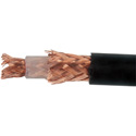 Belden 8232 Indoor/Outdoor RG59 Video Triax Broadcast Cable Shld/BC Solid 20AWG - Black - Per Foot