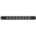 My Custom Shop 8-Port USB-B Front to USB-A Rear Patch Panel w/ Switchcraft E Series - 1RU