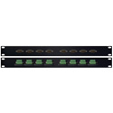 Photo of My Custom Shop 8-Port VGA Male to Rear Terminal Block Patch Panel - 1RU