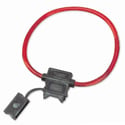 Photo of Calrad 90-818 Heavy Duty Inline Fuse Holder with 12 Gauge Wire - 6 Inches