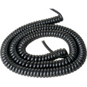 12 INCH PVC COILED POWER CABLE 18 AWG EXTENDS TO 5 FEET