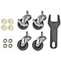 Hannay Reels 99 49-0073 Caster Kit for AV-1 and AVD-3 Cable Reels with Wrench and Hardware