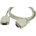 Photo of DB-9 Serial Male - Male Molded Cable 3ft Beige