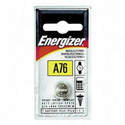 Energizer A76BPZ / LR-44 Zero Mercury Alkaline Coin Cell Battery 1.5 V DC - 1 Each