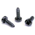 Neutrik A-SCREW-1-8 Black Self Tapping Plastite Screw 2.9x1.06