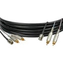 Photo of Laird A2V1-2PB-15 Canare A2V1 Dual RCA & BNC Dub Cable - 15 Foot