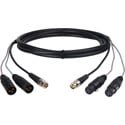 Photo of Laird A2V1-SNK-15 Canare A2V1 Dual XLR M-F & BNC Dub Cable - 15 Foot