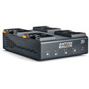 Photo of Anton Bauer 8475-0138 Dual Voltage (26V/14V) 4-Position Charger - Gold Mount Plus