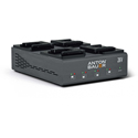 Anton Bauer 8475-0148 LP4 Low Profile B-Mount Battery Simultaneous Four Position PowerCharger with LED Display
