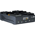 Anton Bauer 8475-0149 QUAD 6A V-Mount Charger for 14V and 26V Batteries - Simultaneous with Rapid 6A Charging