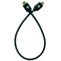 Photo of AVPro Edge AC-BTJUMP-AUHD Bullet Train 18Gbps HDMI Cable - 20 Inches (.5 meter)