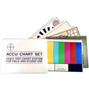 Photo of Accu-Chart AC-3/VC Set of 5 Test Charts 12.5x10 With Zippered Vinyl Case