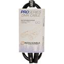 ACCU-CABLE AC3PDMX5PRO 3 Pin Pro DMX Cable - 5 Foot