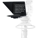 Photo of Autocue P7008-0900 19 Inch Pioneer Studio Box Lens Teleprompter for Heavyweight Camera Setups