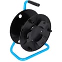 Adam Hall K3CD042 3 STAR CD 042 Medium Size Plastic Mic Cable Drum with Steel Frame - 262-328 Foot Length Capacity