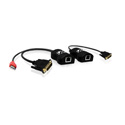 Adder ALDV120P Link DV120 Digital AV DVI Extender Pair 50M