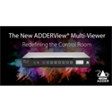 ADDERView CCS-MV4228 4K KVMA Real-Time Desktop Multi-Viewer/Switch - Black