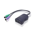 ADDER KMU2P USB K/M to PS/2 PC Convertor - Allows USB Keyboard and Mouse to Control Native PS/2 PC or KVM Device