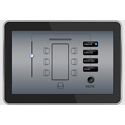 Allen & Heath CC-10 Touch Panel for Custom Controls for Desktop or Wall Mount for AHM/Avantis and dLive - 10.1 Inch