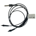 Audio Implements 319 HDY-98 IFB Y Cord D Mono with 1/8 Inch Mini Plug for In Ear Monitors