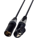 Photo of Laird AJ-PWR1 Power Cable for AJA KiPro and KiPro Mini - 4-Pin Right Angle XLR-F to 4-Pin XLR-M - 18 Inch