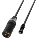 Photo of Laird AJ-PWR5-07 4-Pin XLR Male to AJA Type Micro-Con-X 2-Pin Power Cable - 7 Foot