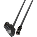 Laird AJ-PWR6-01 PowerTap to AJA Type Micro-Con-X 2-Pin Power Cable - 1 Foot