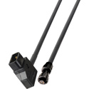 Photo of Laird AJ-PWR6-03 PowerTap to AJA Type Micro-Con-X 2-Pin Power Cable - 3 Foot