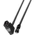 Photo of Laird AJ-PWR6-05 PowerTap to AJA Type Micro-Con-X 2-Pin Power Cable - 5 Foot