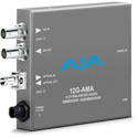 Photo of AJA 12G-AMA-R-ST 12G-SDI Mini Converter with 4-Channel Audio Embed/Disembed - ST Fiber Receiver