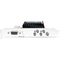 AJA Corvid CRV44-12G-R0-01 12G-SDI PCIe 3.0 x4 Ch I/O Card - Short Bracket w/ Fan - Active Cooling - with HDBNC Cables