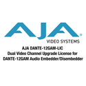 AJA DANTE-12GAM-LIC Dual Video Channel Upgrade License for DANTE-12GAM Audio Embedder/Disembedder