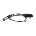 AJA DRM2-PLUS-XC Male Mini XLR to Female Mini-Con X Adapter Cable for DRM2-Plus Rackmount