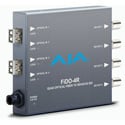 AJA FiDO-4R-MM 4-Channel Multi-Mode LC Fiber to 3G-SDI Receiver