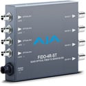 Photo of AJA FiDO-4R-ST 4K/UltraHD 4-Channel Single-Mode ST Fiber to 3G-SDI - Receiver