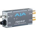 AJA FiDO-R-ST 1-Channel Single-Mode ST Fiber to 3G-SDI Receiver