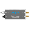 AJA FiDO-R-12G-ST 1-Channel Single Mode ST Fiber to 12G-SDI Receiver - B-Stock (Used)