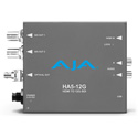 Photo of AJA HA5-12G-T-ST HDMI 2.0 to 12G-SDI Mini-Converter with Single Channel Fiber 12G ST Transmitter