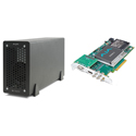 Photo of AJA Io Xpand Thunderbolt 5 PCIe Expansion Chassis with KONA 5 I/O PCIe Card Bundle - Up to 6000 MB/s Bidirectional