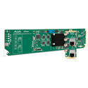 AJA OG-DANTE-12GAM openGear 12G-SDI/DANTE 64-Channel Audio Embedder/Disembedder w/ Rear Module