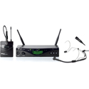 AKG WMS470 Presenter Set - Professional Wireless Microphone System w/Lav & Headworn Mic - Band 7 - 50mW