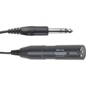 AKG MKHS Detachable Cable for AKG HSC Headsets with 6.3mm (1/4 Inch) Stereo Jack