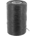 Photo of Techflex LT1-S3-FB-BK Waxed & Braided Nylon Cable Lacing Tape - Black - 1500-Foot