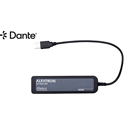 Alfatron Electronics ALF-DAIO-USB USB Input and Output DANTE Adapter Audio Channel 2 In - 2 Out Connector RJ45 and USB