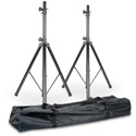 ADJ SPSX2B Two Universal ACCU STAND Speaker Stands and Carry Bag